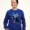 Disney Lilo & Stitch Vampire Stitch - Sweater - Royal Blue