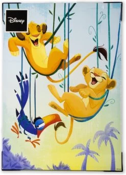 Disney - Canvas - De Leeuwenkoning - Simba & Nala - 70x50cm -Mode Verkoop 867x1200 3