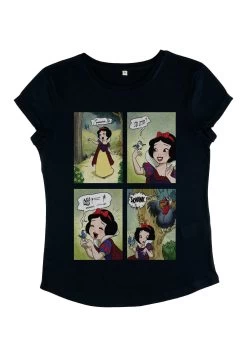 Disney Snow White Signing Snow - T-Shirt Print - Navy Blue -Mode Verkoop 86a82bd6c0b64f6eb0dc9cb3d0f4bee4
