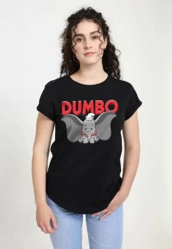 Disney Dumbo Dumbo Is Dumbo - T-Shirt Print - Black -Mode Verkoop 891d21370bd44c0da4720f14a815b5a0