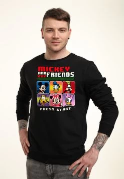 Disney Mickey Mouse Pixel Friends - Sweater - Black -Mode Verkoop 8b00b02f0b9b4e57847221e62dc68647