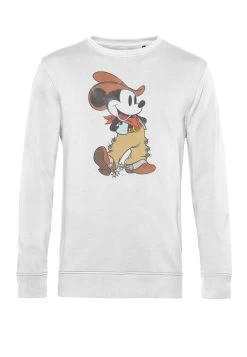 Disney Classic Mickey Western Mickey - Sweater - White -Mode Verkoop 8b0a48622aeb41d3b9523cc53541beec