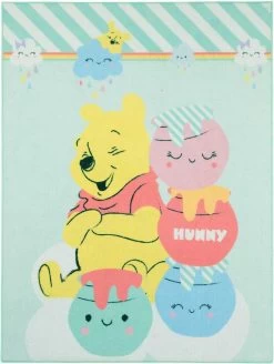 Disney Winnie The Pooh Bear Hunny Speelkleed - Officieel Gelicentieerd - 95x125 Cm - Vloerkleed - Speeltapijt -Mode Verkoop 905x1200