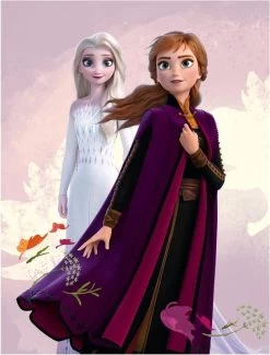 Disney Frozen Fleece Deken Sisters - 140 X 100 Cm - Polyester