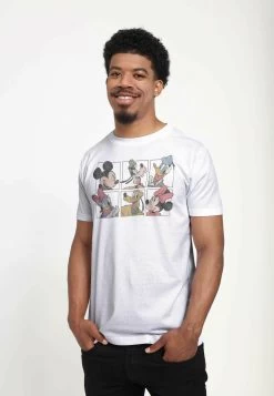 Disney Mickey Classic Mickey And Friends Grid Unisex - T-Shirt Print - White -Mode Verkoop 92a3f65ed5e34475b053da6f9d4f6e39