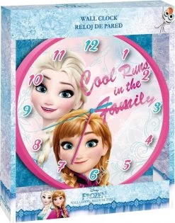 Disney Frozen Elsa & Anna Klok Wandklok