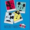 Disney Mickey Mouse Photomaton - Fleece Plaid - 110 X 140 Cm - Multi