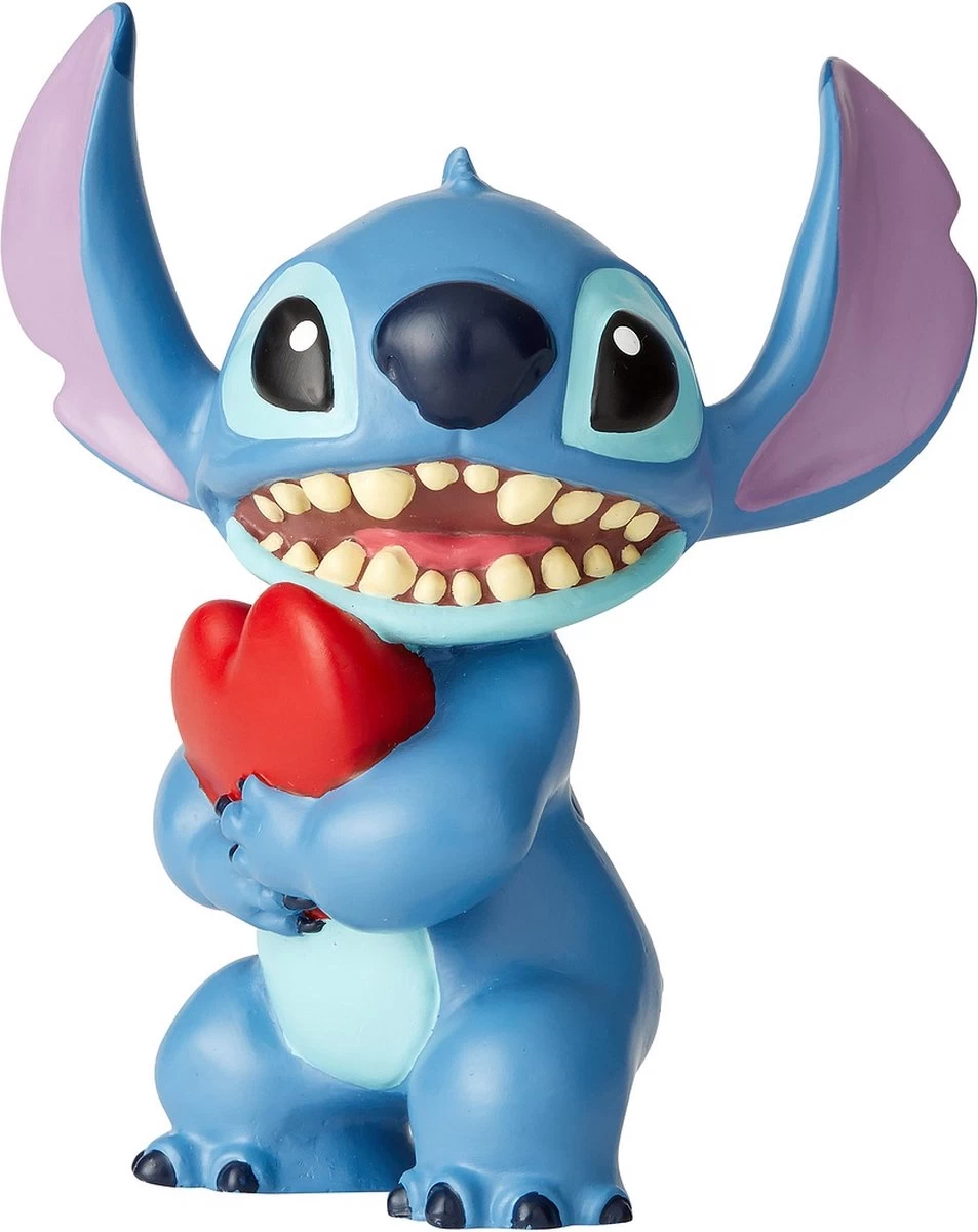 DISNEY TRADITIONS - STITCH HART - Officiele Licentie Lilo En Stitch - Enesco - Beeldje 4 DISNEY TRADITIONS - STITCH HART - Officiele Licentie Lilo En Stitch - Enesco - Beeldje - Afbeelding 4