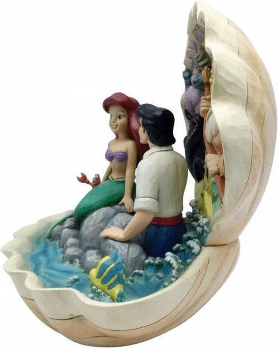 Disney Traditions Seashell Scenario (The Little Mermaid Shell Scene) 4 Disney Traditions Seashell Scenario (The Little Mermaid Shell Scene) - Afbeelding 4