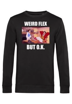 Disney Beauty & The Beast Gaston Weird Flex Meme - Sweater - Black -Mode Verkoop 96270546402b4fe5a30a2a47c386545e