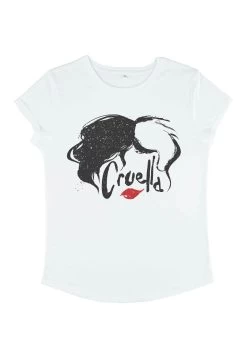 Disney Dnca Simply Cruella - T-Shirt Print - White -Mode Verkoop 96d95e88a6764b4baa003db48634e325