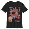 Disney Big Hero 6 Series Baymax Poster - T-Shirt Print - Black