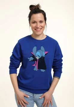 Disney Lilo & Stitch Vampire Stitch - Sweater - Royal Blue -Mode Verkoop 9d211715a8e04be4ae4b95cb51f450f1