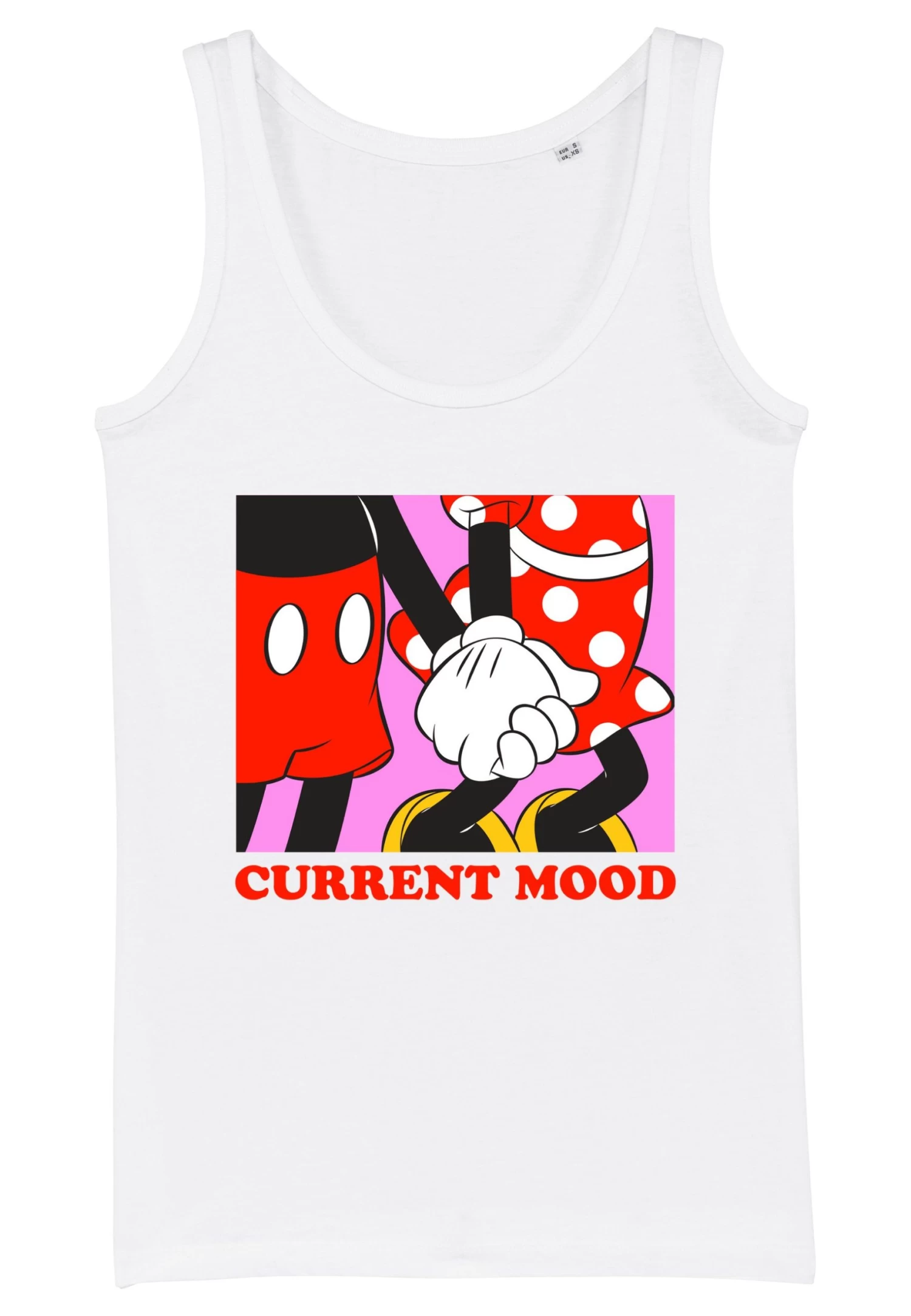 Disney Mickey Classic Current Mood- Top - White 5 Disney Mickey Classic Current Mood- Top - White - Afbeelding 5