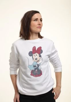 Disney Mickey Classic Simple Minnie Sit - Sweater - White -Mode Verkoop a10e98e12ce148bfab40ac809b58693f