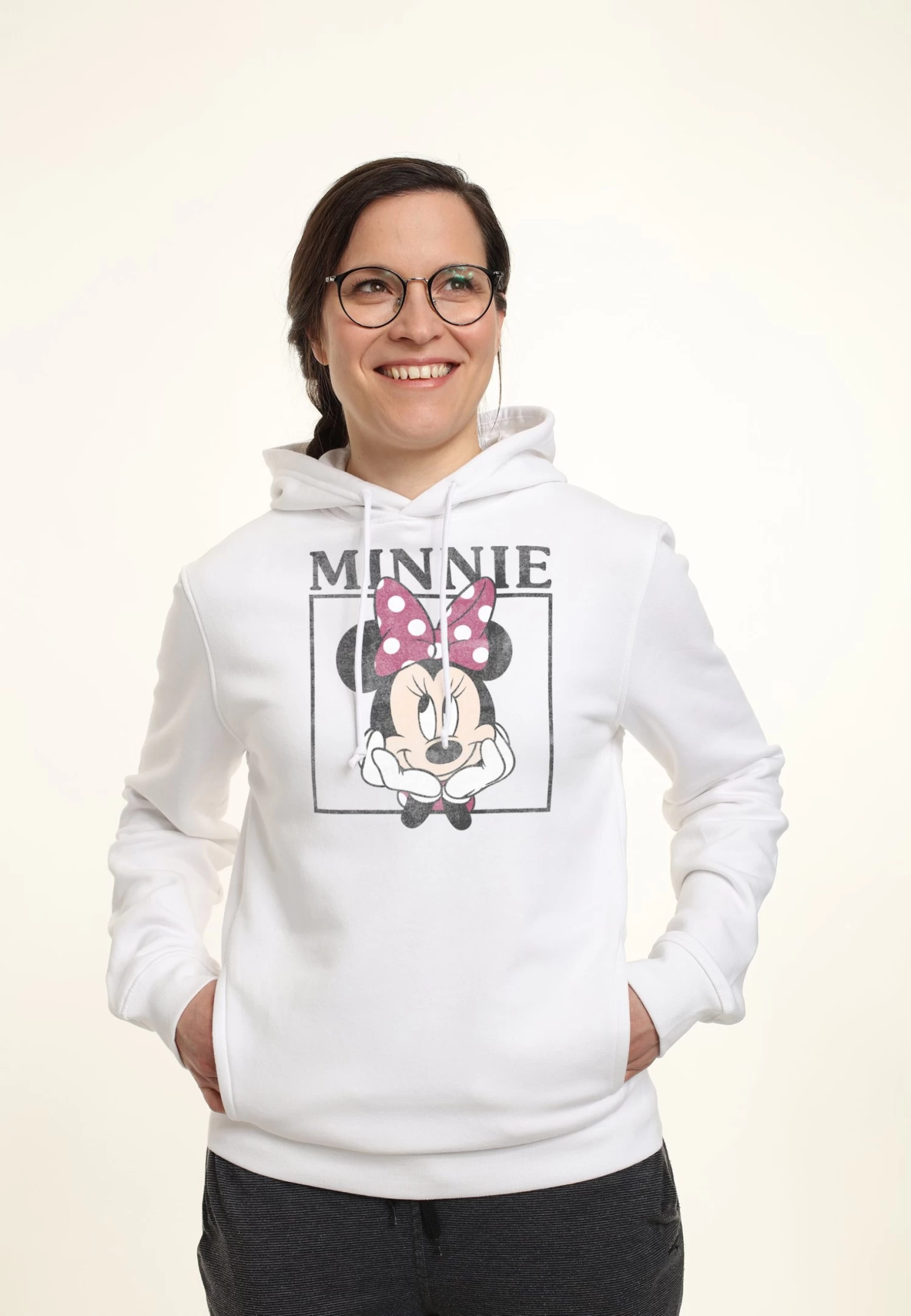 MickeyMouse And Friends Disney Classic Mickey Boxed Minnie - Hoodie - White 1 MickeyMouse And Friends Disney Classic Mickey Boxed Minnie - Hoodie - White