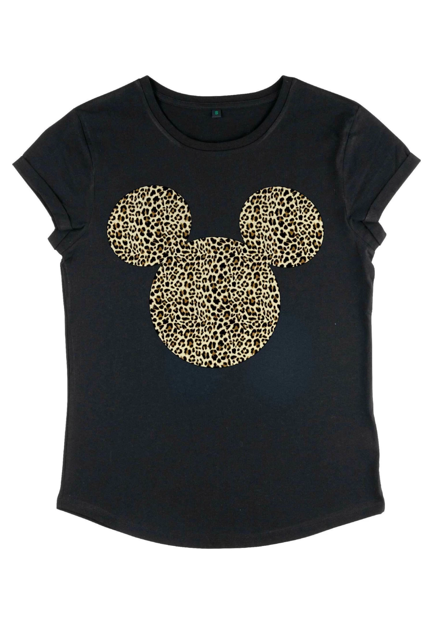 Disney Mickey Classic Animal Ears - T-Shirt Print - Black 5 Disney Mickey Classic Animal Ears - T-Shirt Print - Black - Afbeelding 5