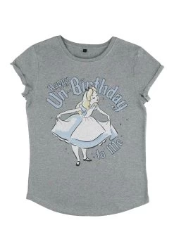 Disney Alice In Wonderland Alice Unbirthday - T-Shirt Print - Melange Grey 8 Disney Alice In Wonderland Alice Unbirthday - T-Shirt Print - Melange Grey -Mode Verkoop a9414fc55adc43349b539d92a50b148c
