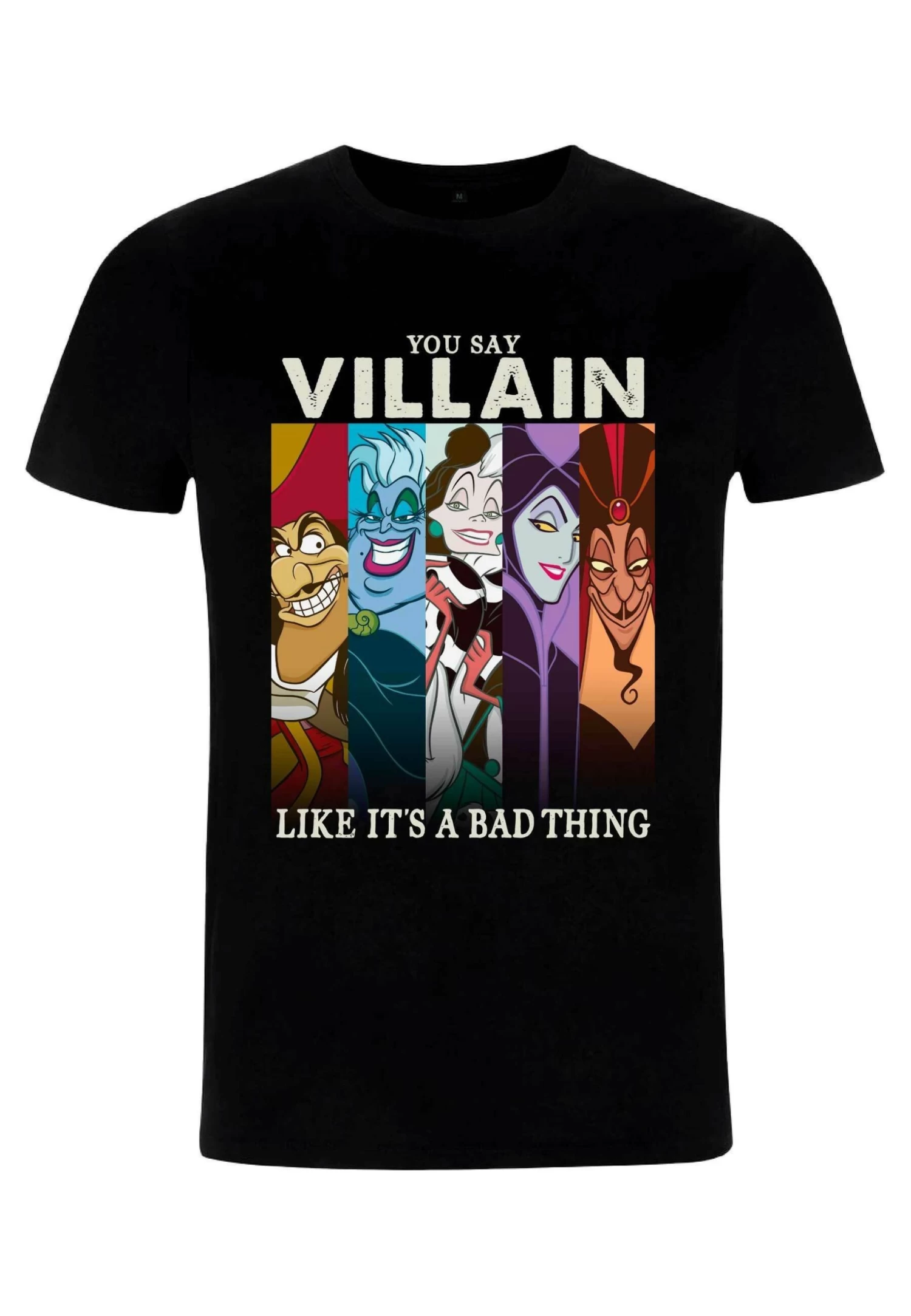 Disney Villains Villain Like Bad - T-Shirt Print - Black 1 Disney Villains Villain Like Bad - T-Shirt Print - Black