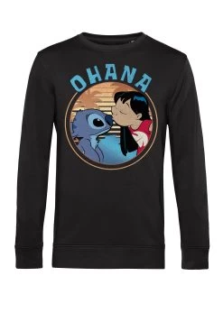 Disney LiloStitch Lilo And Stitch Ohana - Sweater - Black -Mode Verkoop affaa0875cee4171a5ab4b053ac67829