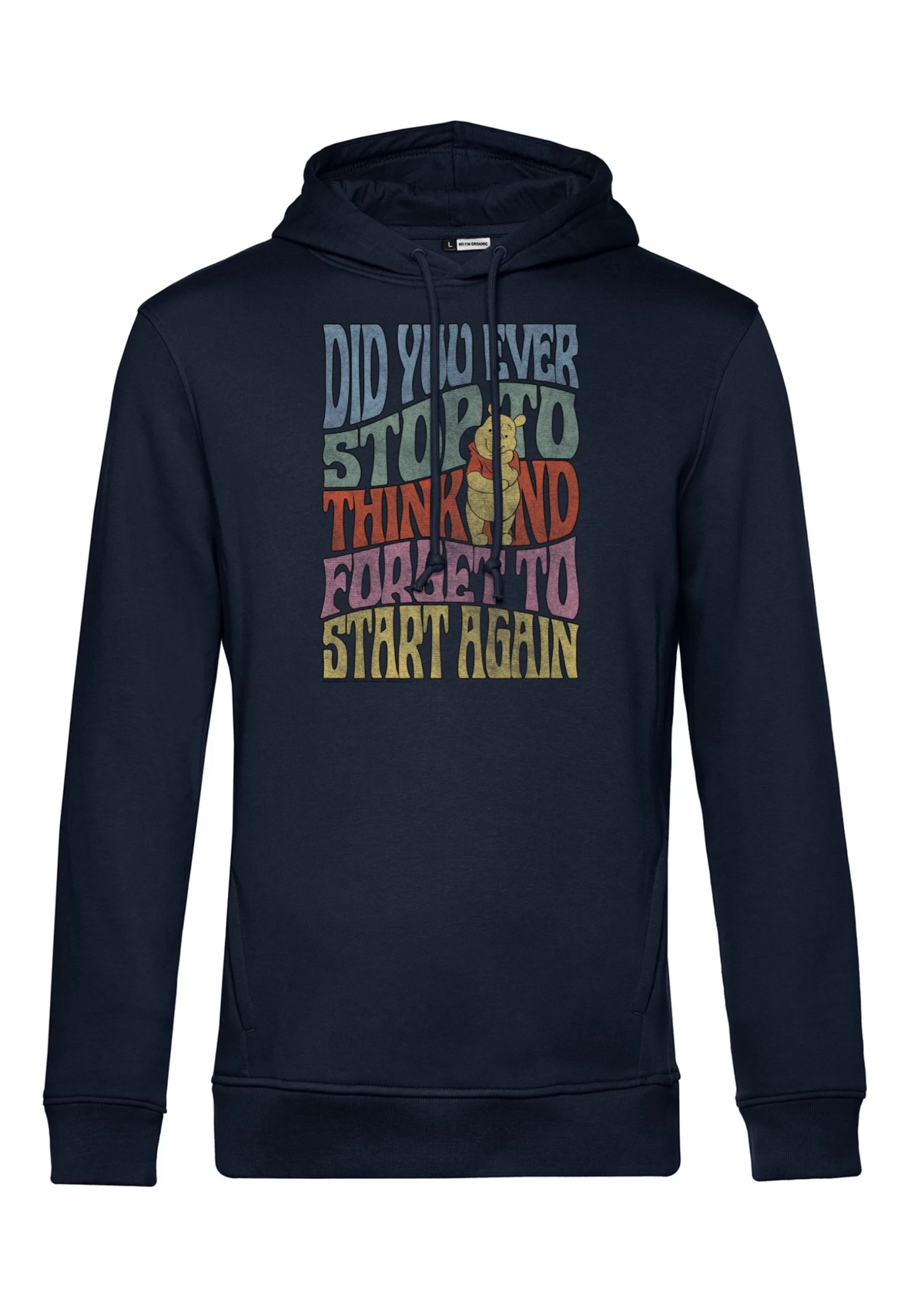 Disney Winnie The Pooh Did You Ever - Sweater - Navy Blue 4 Disney Winnie The Pooh Did You Ever - Sweater - Navy Blue - Afbeelding 4