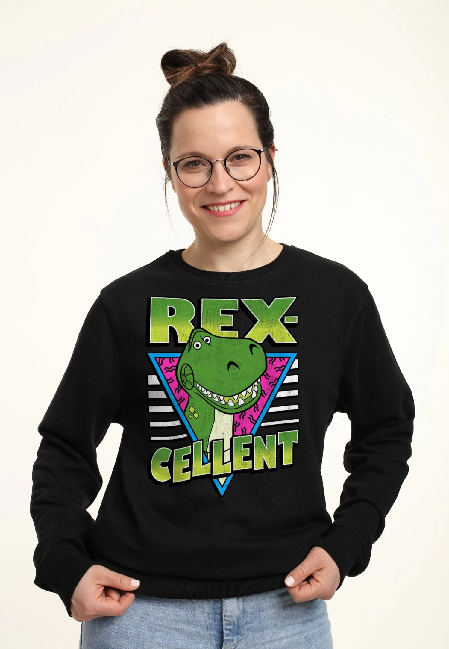 Disney Toy Story 1-3 Rexcellent - Sweater - Black 1 Disney Toy Story 1-3 Rexcellent - Sweater - Black