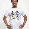 Disney Mickey Classic Endless Love Unisex - T-Shirt Print - White