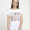 Mickey And Friends Disney Kitties - T-Shirt Print - White