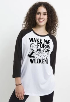 Disney Sleeping Beauty Wake Me - Longsleeve - White Black -Mode Verkoop ba123556efed4d3195ea553e31da4c67