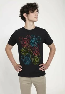 Disney Classic Mickey Neon Heads Unisex - T-Shirt Print - Black 8 Disney Classic Mickey Neon Heads Unisex - T-Shirt Print - Black -Mode Verkoop ba26a451261448f4a45ee9ce69b22547