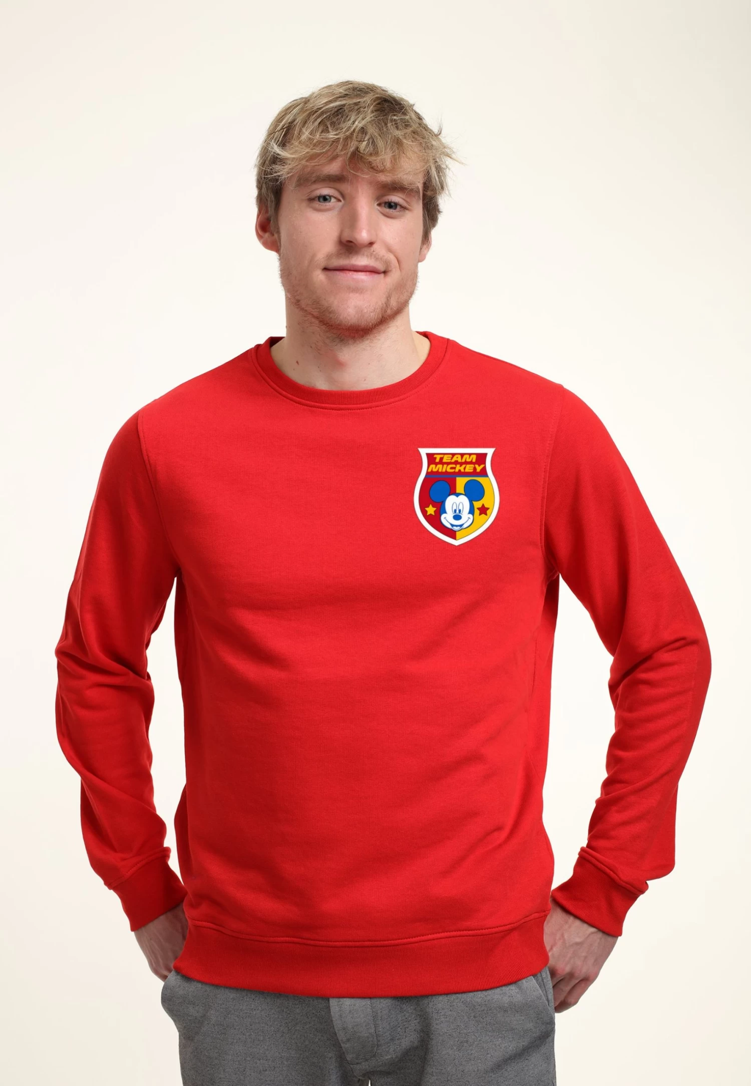 Disney Mickey Classic Spain Badge - Sweater - Red 3 Disney Mickey Classic Spain Badge - Sweater - Red - Afbeelding 3