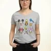 Disney Classic Mickey Always Trending Stack - T-Shirt Print - Heather Grey
