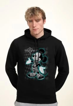 Disney Kingdom Hearts Mickey Hearts - Hoodie - Black -Mode Verkoop c437d7b7989047069378b60c33bda6b7