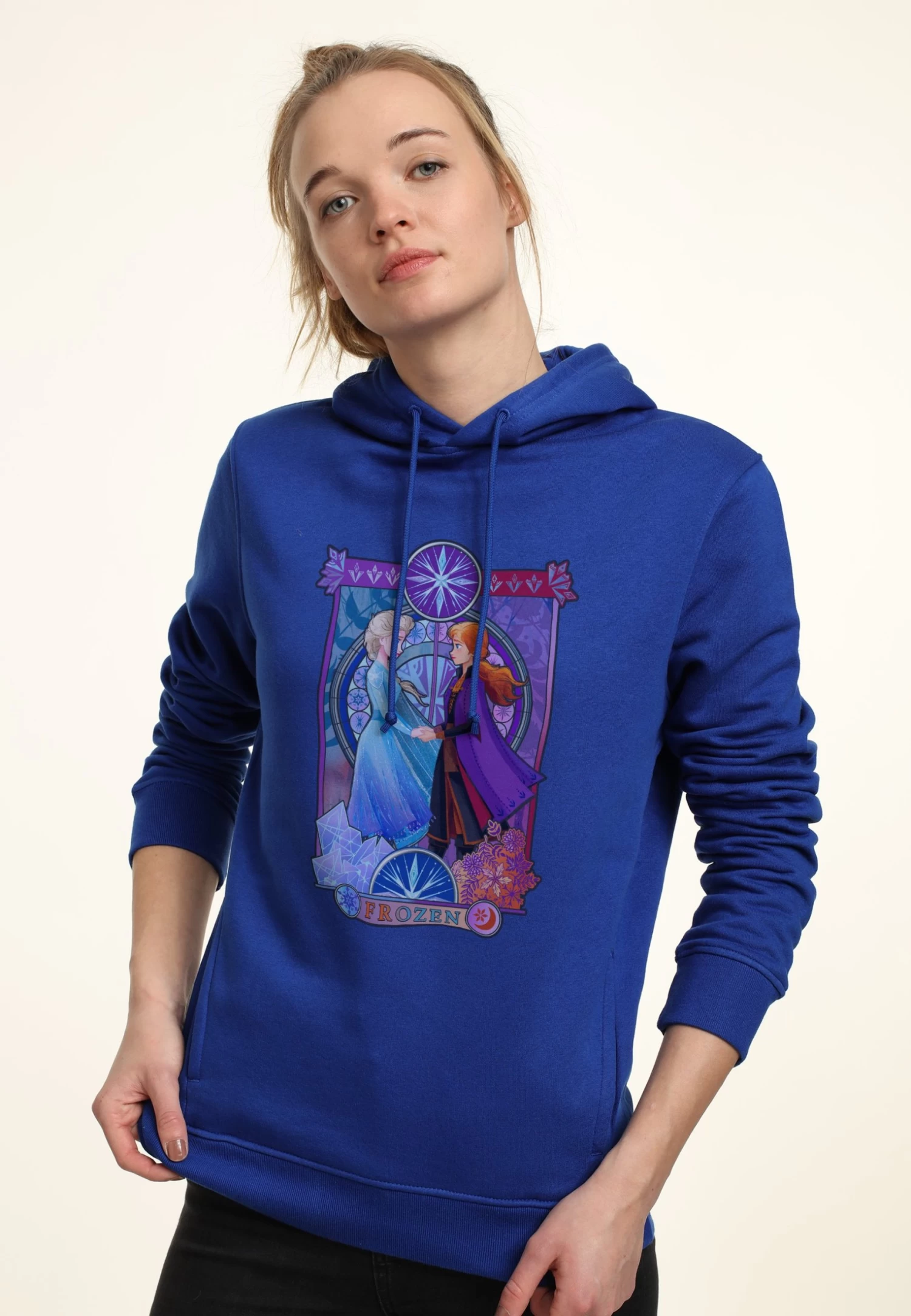 Disney Frozen 2 Frozen Nouveau - Hoodie - Royal Blue 3 Disney Frozen 2 Frozen Nouveau - Hoodie - Royal Blue - Afbeelding 3