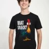 Disney Moana Boat Snack Unisex - T-Shirt Print - Black