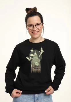 Disney Peter Pan Photo Big Ben - Sweater - Black