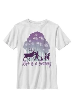 Disney Frozen 2 Life Journey - T-Shirt Print - White