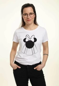 Disney Mickey Classic Mouse Bride - T-Shirt Print - White