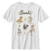 Disney Bambi Textbook - T-Shirt Print - White