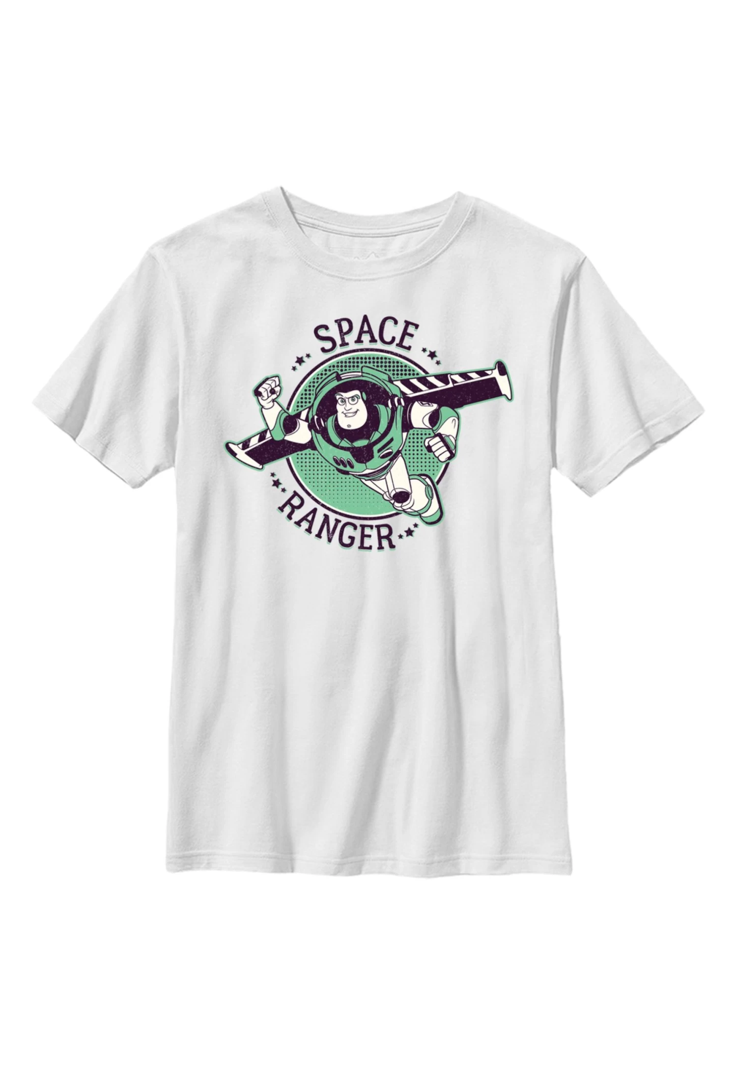 Disney Toy Story 1-3 Space Ranger - T-Shirt Print - White 1 Disney Toy Story 1-3 Space Ranger - T-Shirt Print - White