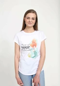 Disney The Little Mermaid Peaceful Ariel World - T-Shirt Print - White 9 Disney The Little Mermaid Peaceful Ariel World - T-Shirt Print - White -Mode Verkoop cf406b4f97574cccadf5de5d5f8cf9f7