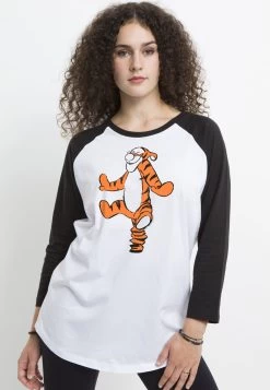 Disney Winnie The Pooh Basic Sketch Tigger - Longsleeve - White Black -Mode Verkoop d80777e9c5884cb193299f7c5785fa3e