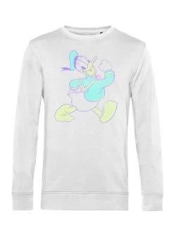 Disney Mickey Classic Neon Donald - Sweater - White -Mode Verkoop db2b7bf5bbe64e379a99e6f50926d6c4