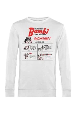 Disney Bambi Twitterpated - Sweater - White -Mode Verkoop db7e338e098b45479f06e555cb56dfea