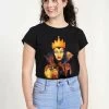 Disney Snow White Evil Queen Mix - T-Shirt Print - Black