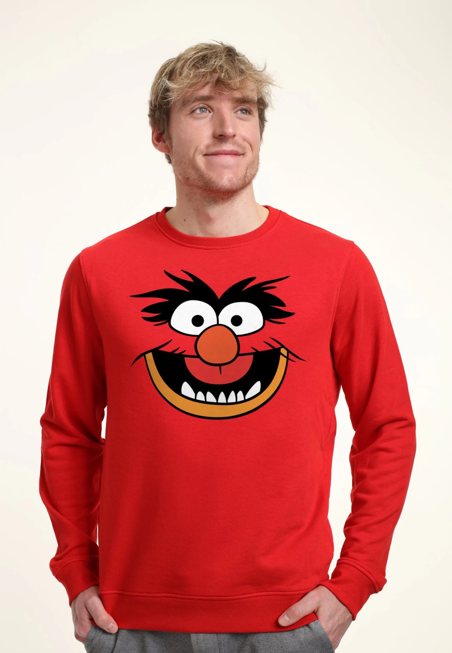 Disney Muppets Animal Costume- Sweater - Red 1 Disney Muppets Animal Costume- Sweater - Red