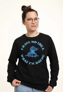 Disney LiloStitch No Idea - Sweater - Black -Mode Verkoop e0ef1c2cdfef45bcb033582bf883e54a