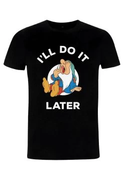 Disney Snow White Do It Later Unisex - T-Shirt Print - Black 9 Disney Snow White Do It Later Unisex - T-Shirt Print - Black -Mode Verkoop e2bbe9474250404abb35f95fb8ad0862