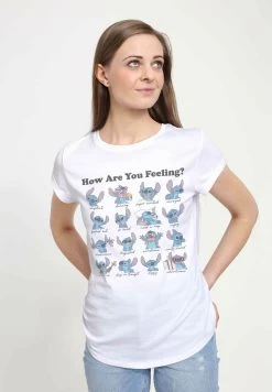 Disney Lilo & Stitch Stitch Moods - T-Shirt Print - White -Mode Verkoop e2d063c50c584e24b0e3a268606f637b