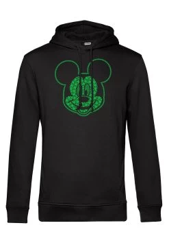 Disney Classic Mickey Micky Shamrocks - Hoodie - Black -Mode Verkoop e2eadad0fe824a0b8b8828f15c459fd7
